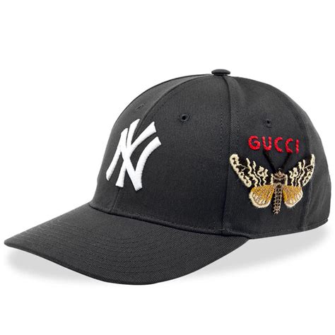 gucci yankees baseball cap replica|gucci baseball cap price.